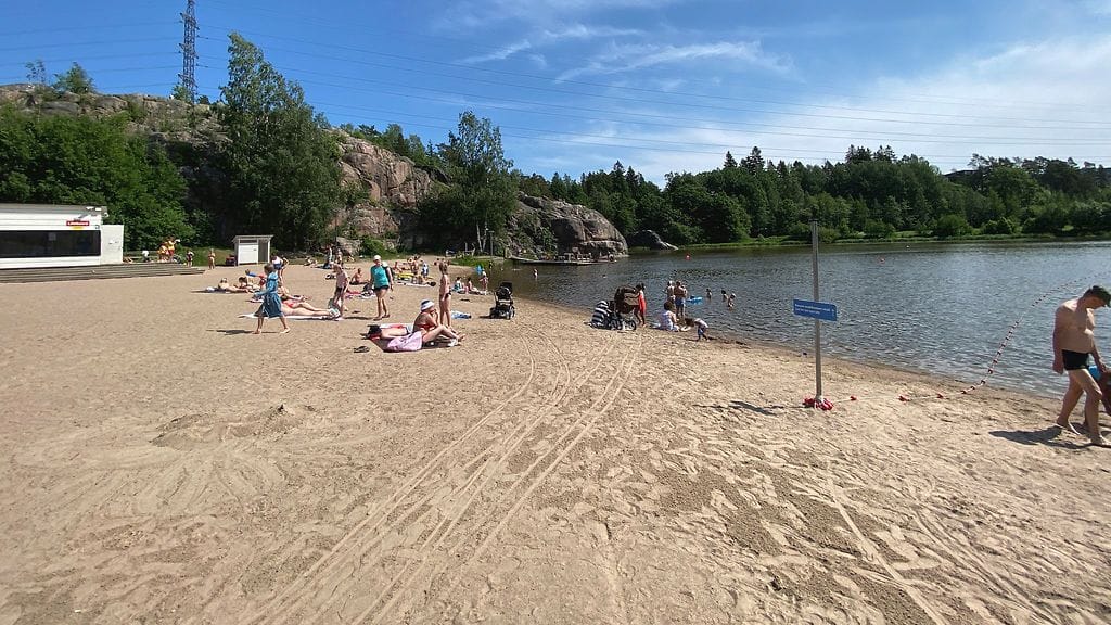 Pikkukoski, uimaranta