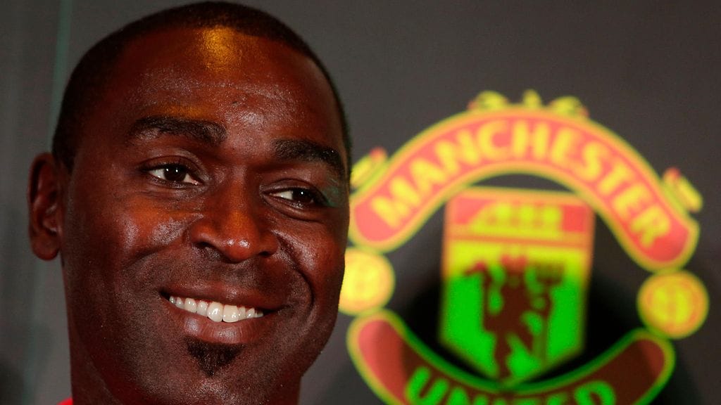Andy Cole pelasi pitkään Manchester Unitedissa.
