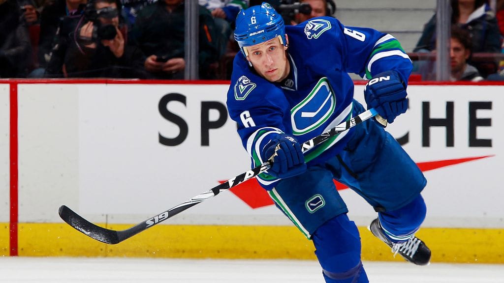 Sami Salo tunnettiin Vancouverissa kovasta lämäristään.