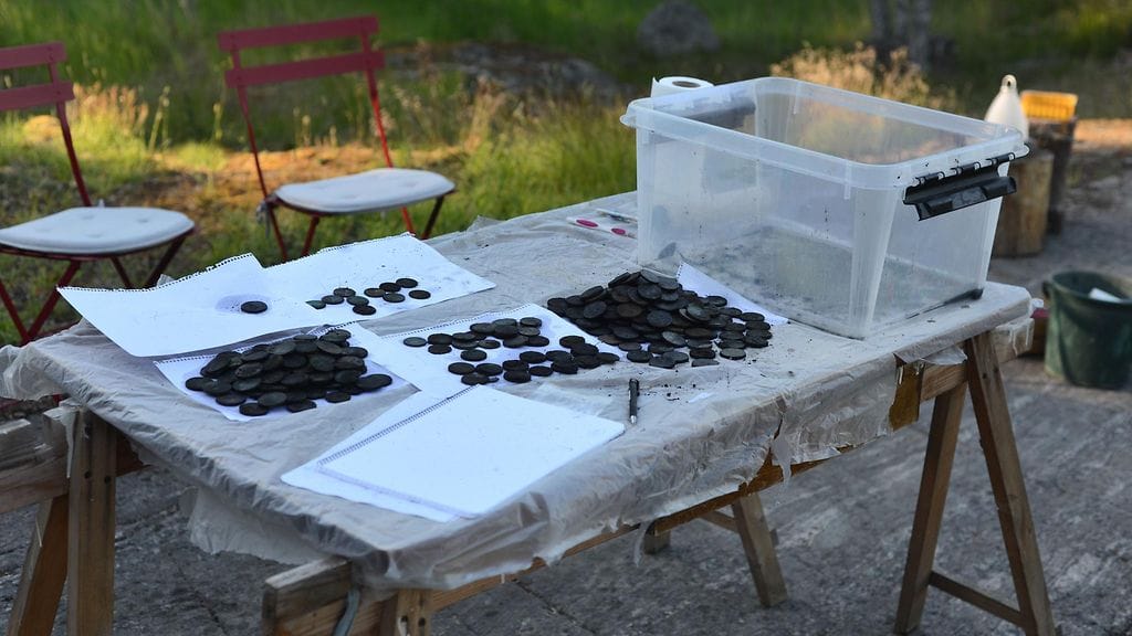 Rahakätkö, rahalöytö, Porkkala