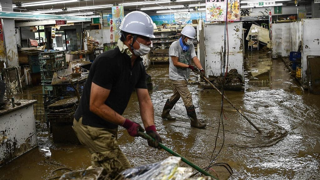 LK: Japanin suurtulvat