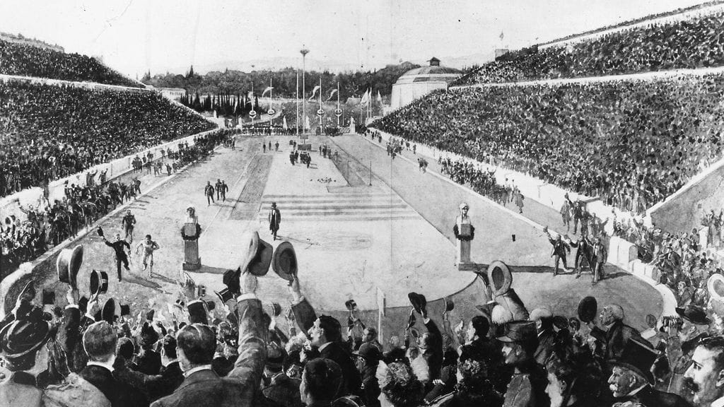 Modernin ajan ensimmäiset olympialaiset järjestettiin Ateenassa vuonna 1896. Sinne suuntasivat myös ampumataidoistaan tunnetut John ja Sumner Paine.