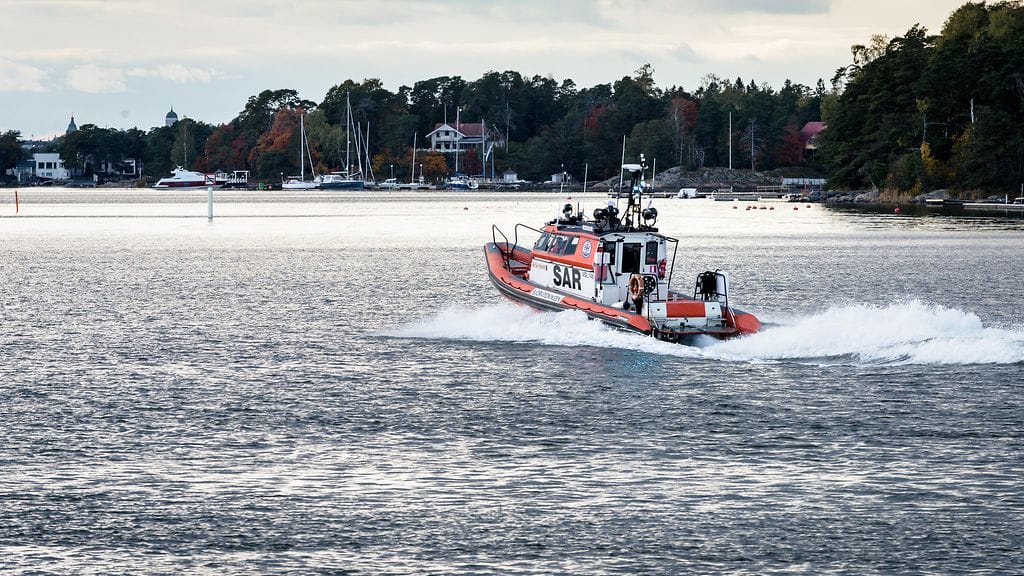 Arkistokuvaa Meripelastajien veneestä. Kuva Jukka Leikkonen.
