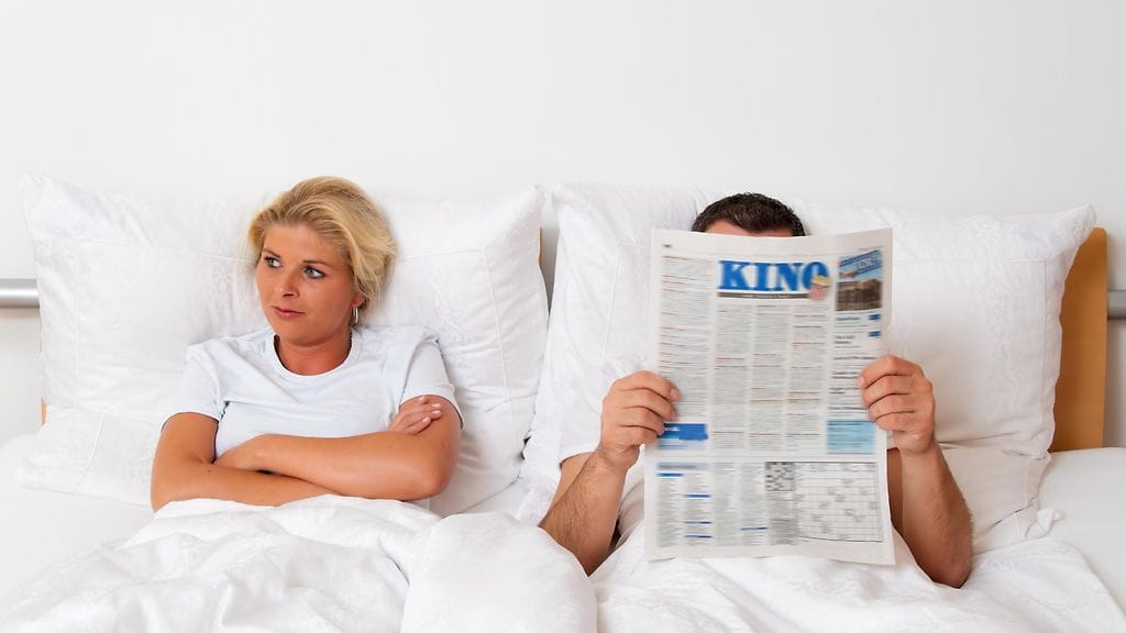 Haluttomuus kielii sairaudesta, jos seksi ei huvita kenenkään kanssa.