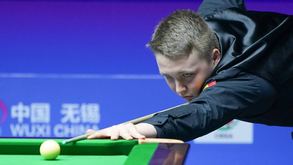 Ben Mertens, 15, järjesti suuren yllätyksen snookerin MM-karsinnoissa.