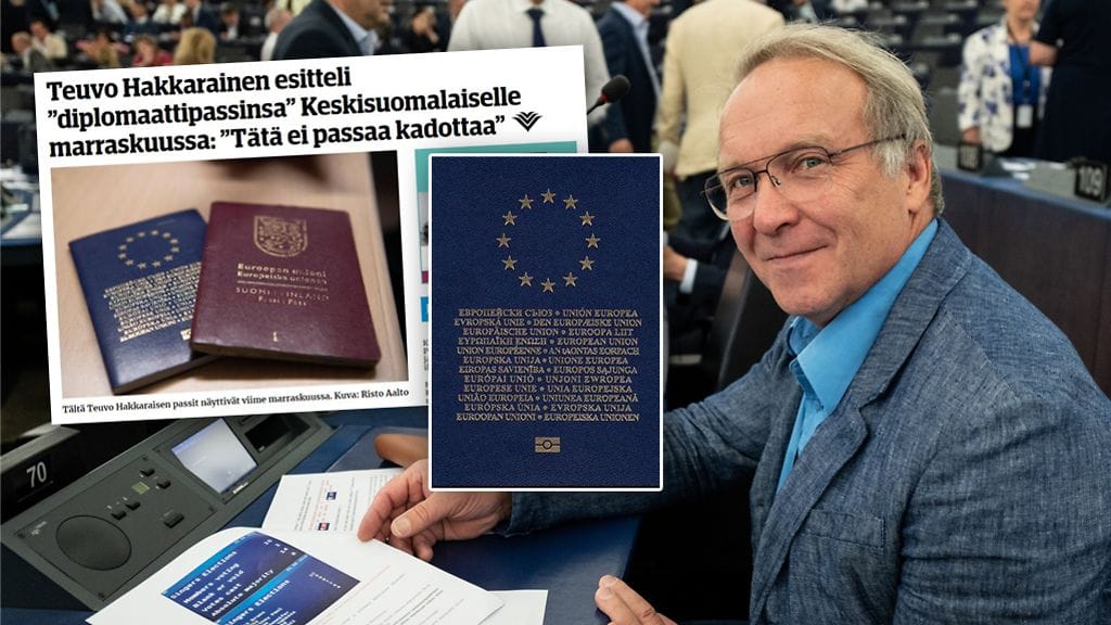 Teuvo-Hakkarainen-diplomaattipassi