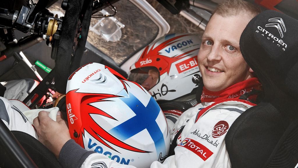 Mikko Hirvonen oli kymmenes ensimmäisellä erikoiskokeella.