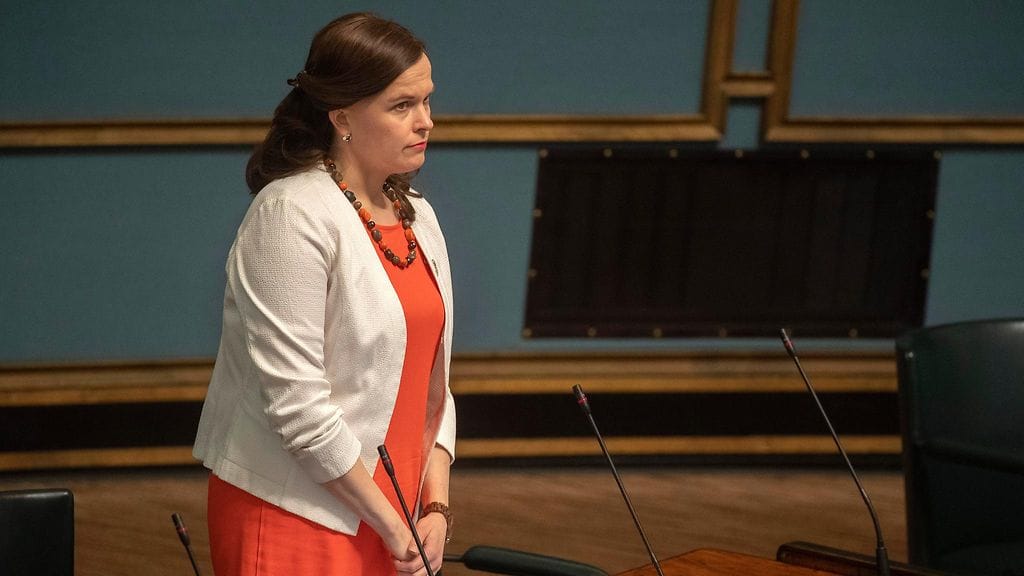 Mari-Leena Talvitie joutui liikenteessä vaaraalliseen tilanteeseen.