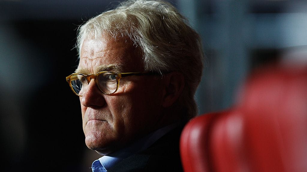 Morten Olsen luotsaa Tanskaa EM-kisoissa.