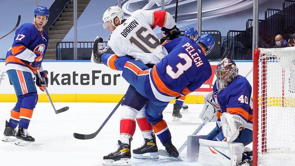 Aleksander Barkovin Florida taipui New York Islandersille.