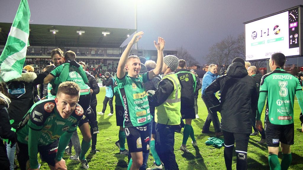 KPV nousi kaudella 2018 Veikkausliigaan.