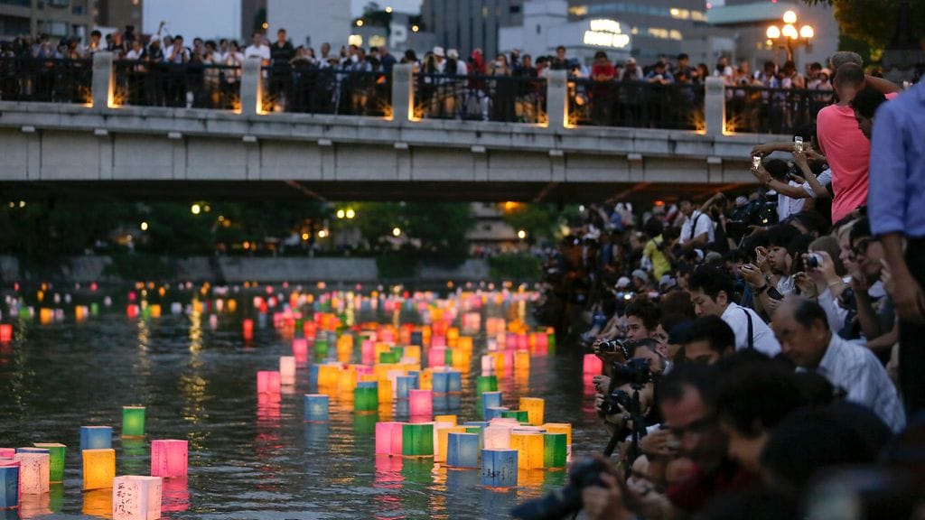 aop nagasaki atomipommi muistotilaisuus