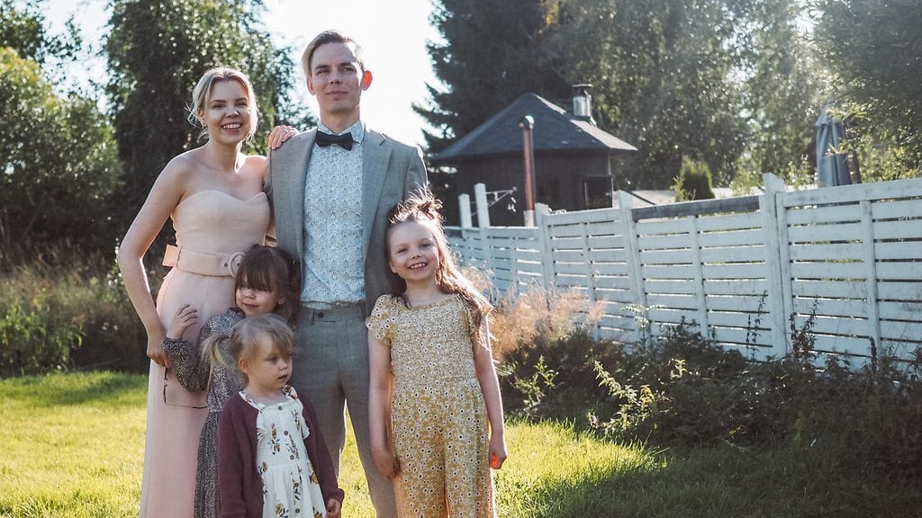 Iina hyttinen perhekuva