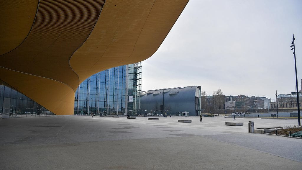 Epäilty tapon yritys sattui Oodin edustalla.