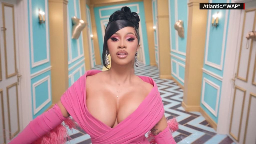 Cardi B kuvakaappaus cnn