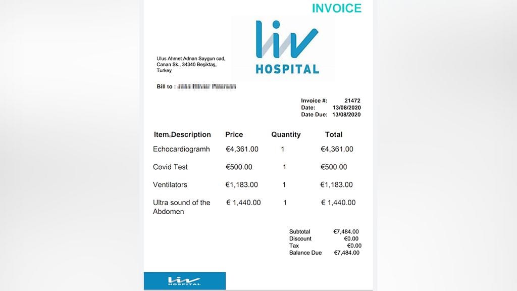 Tinder-huijaus: sairaalalasku