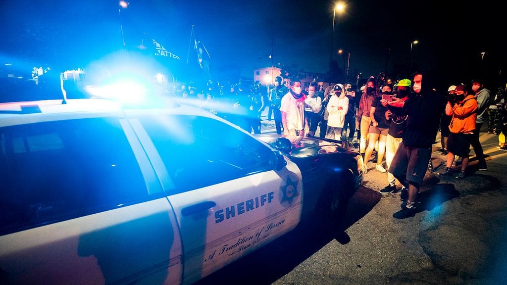 LK Los Angeles mielenosoitus