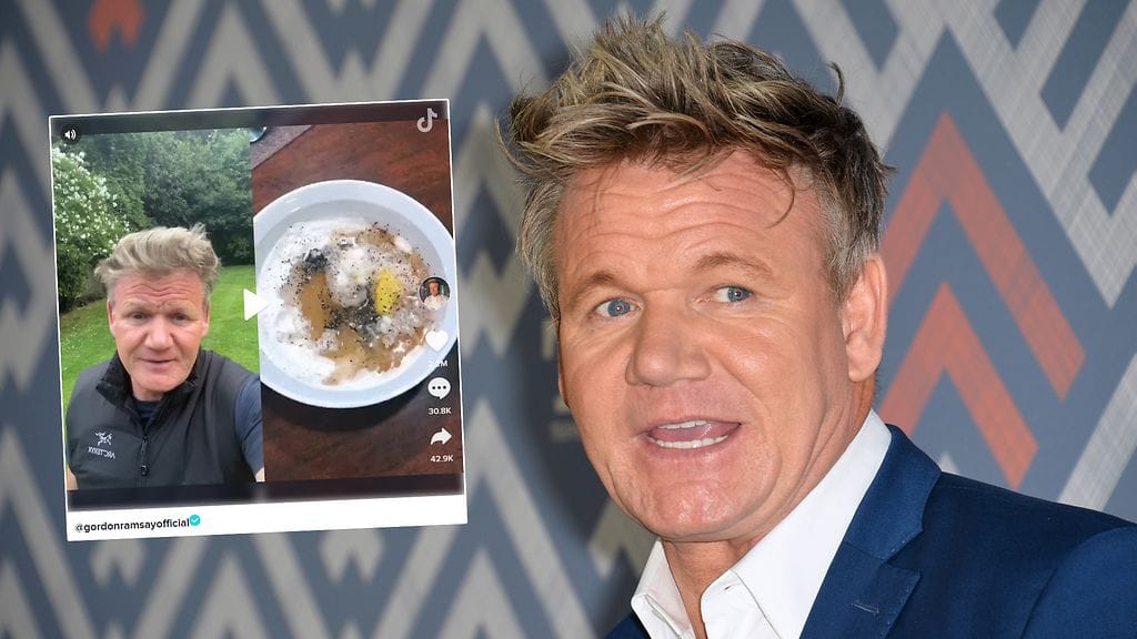 Gordon Ramsay tylyttää kokkeja televisio-ohjelmien lisäksi sosiaalisessa mediassa.