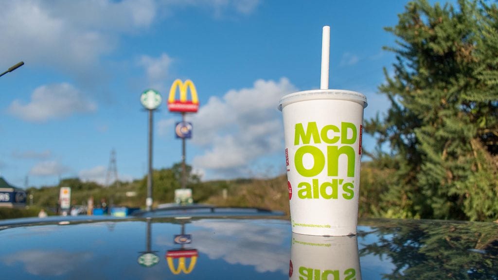 Britti-McDonald's ei tällä hetkellä myy pirtelöitä, sillä ne ovat loppu.