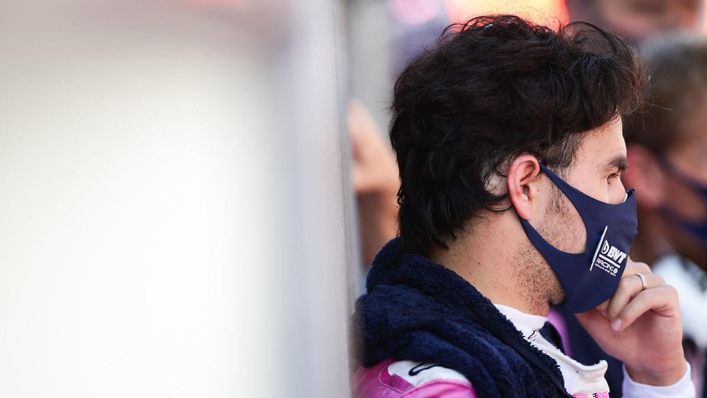 Sergio Perez sai tietää lähdöstään, kun Racing Pointin omistajan Lawrence Strollin kova ääni kantautui seinän läpi Monzassa.