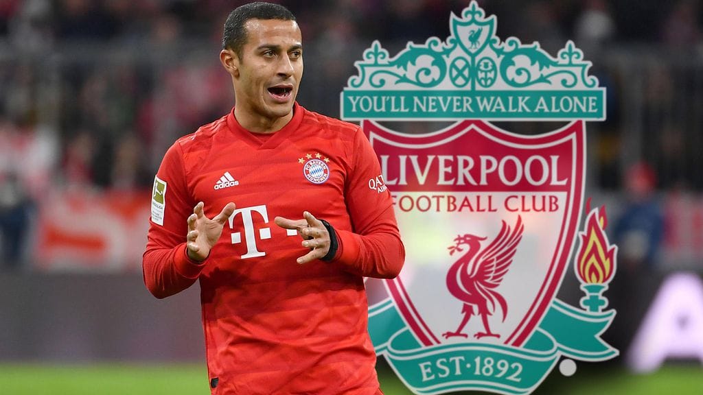 Espanjalainen keskikenttätähti Thiago Alcantara siirtyy Liverpooliin.