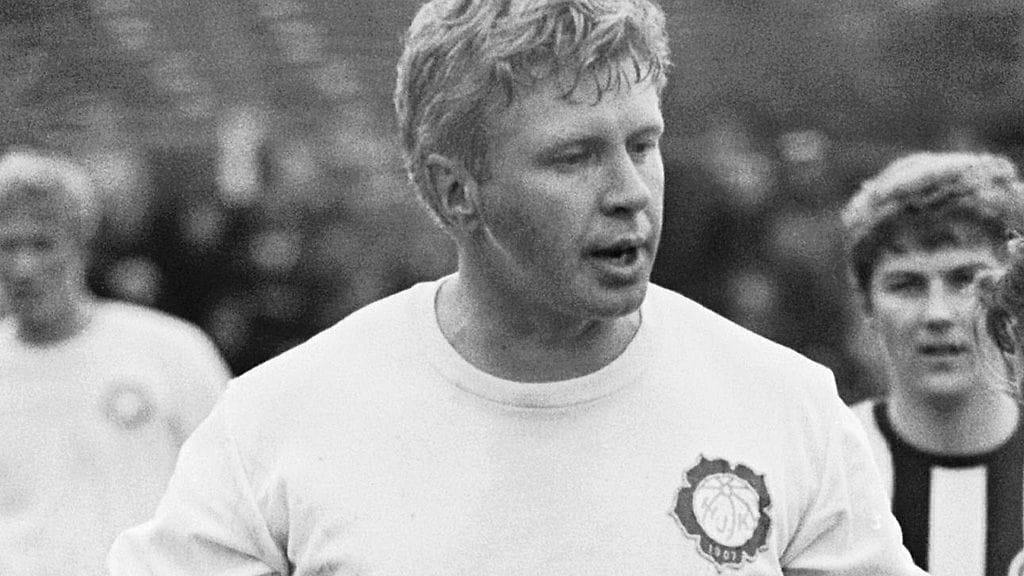 Kai Pahlman HJK:n paidassa vuonna 1969.