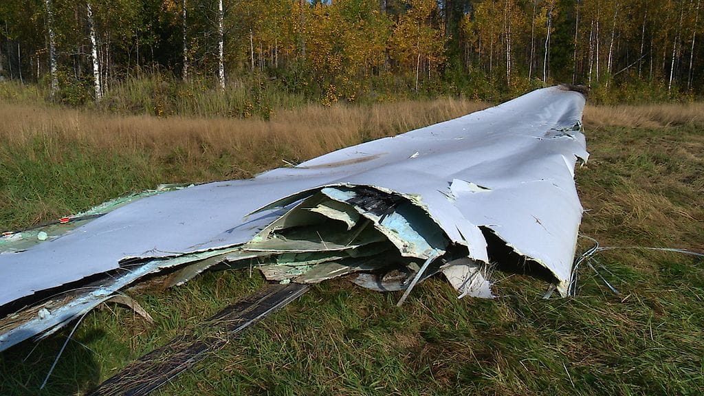 Tuulimyllyn siipi irronnut Kristiinakaupungissa2