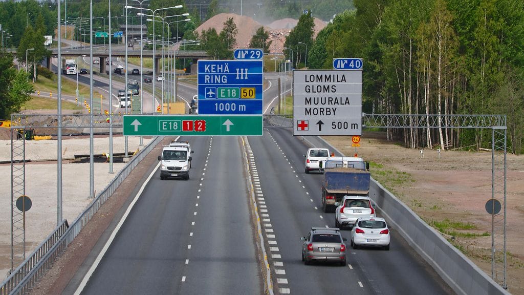 Kuvituskuva Kehä kolmoselta.