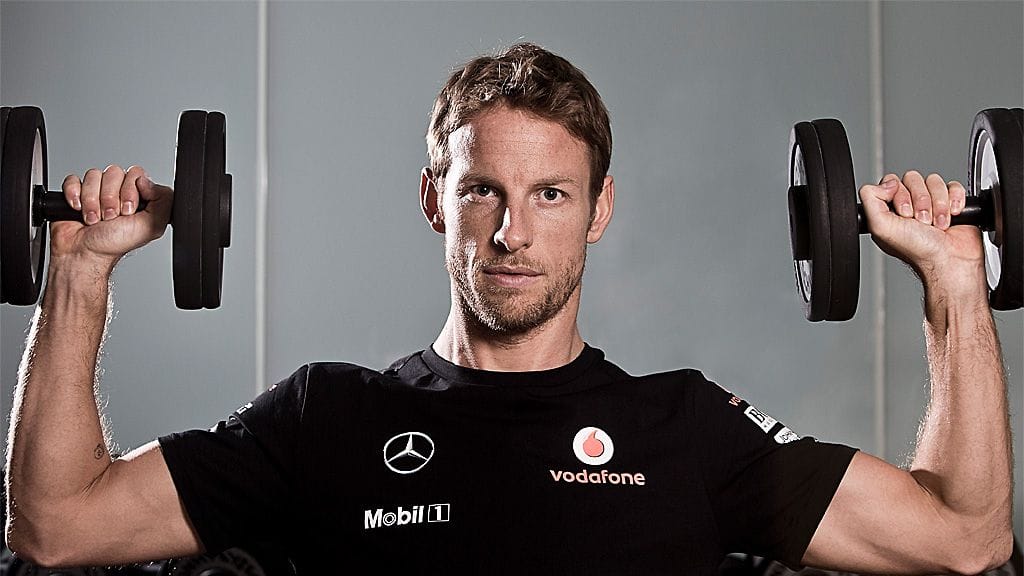 Jenson Button on kovassa kunnossa.