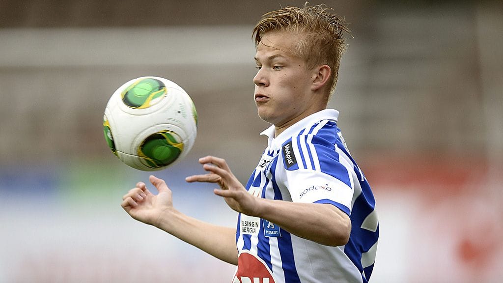 Joel Pohjanpalo janoaa maaleja UCL:ssa.
