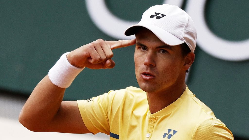 Daniel Altmaierin pelit Ranskan avoimissa ovat sujuneet loistavasti.