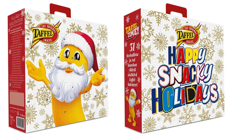 Taffel sipsijoulukalenteri ORKLA