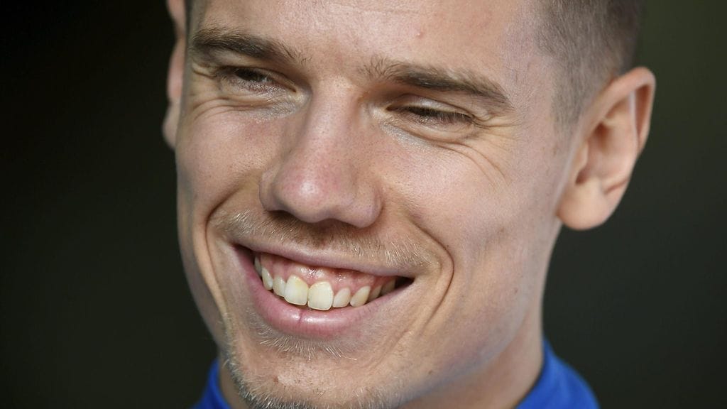 Robert Taylorilla oli syytä hymyyn maanantain mediatilaisuudessa.