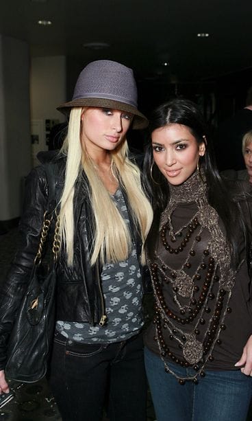 Paris Hilton Kim Kardashian 2007