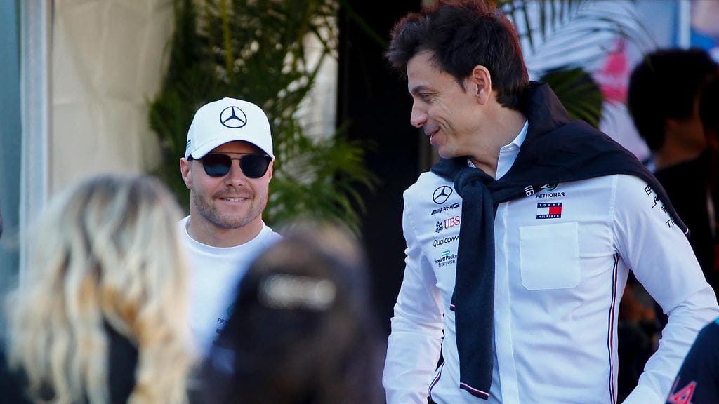Toto Wolff toimii Valtteri Bottaksen pomona ainakin vielä ensi kauden.
