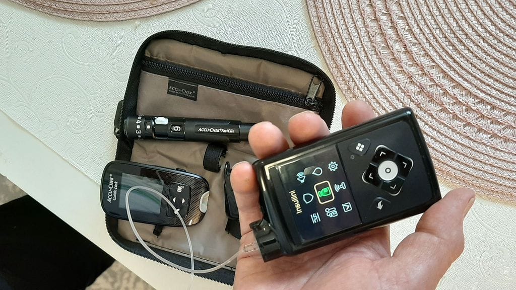 Arto Lukkarin insuliinipumppu