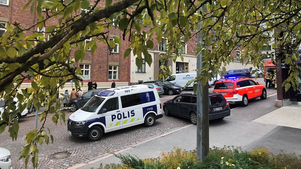 Tulipalo Mannerheimintiellä 24.10.