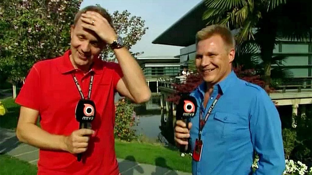 Oskari Saari ja Mika Salo.