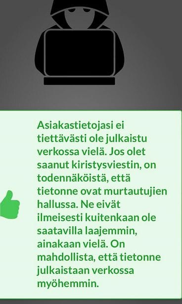 Tietovuodot sivusto kuvituskuva