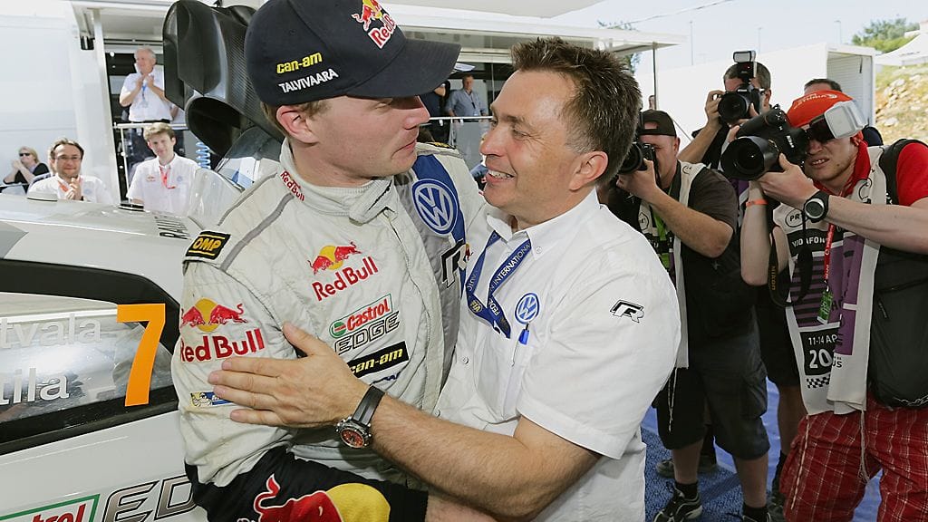 Jari-Matti Latvala ja Jost Capito.