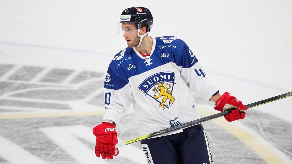 Petteri Lindbohm oli Suomen MM-kultajoukkueessa keväällä 2019.