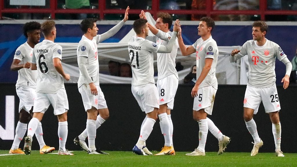 Bayern Münchenin hyökkäysmylly jauhoi Lokomotiv Moskovaa vastaan osuman upealla kuviolla.