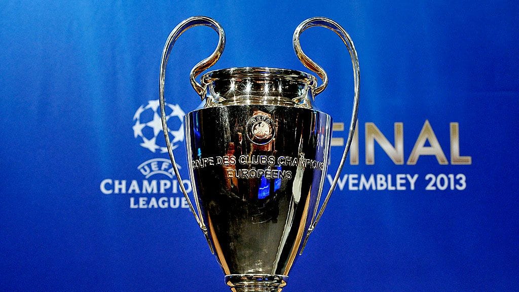 Mestarien liigan voittopokaali.