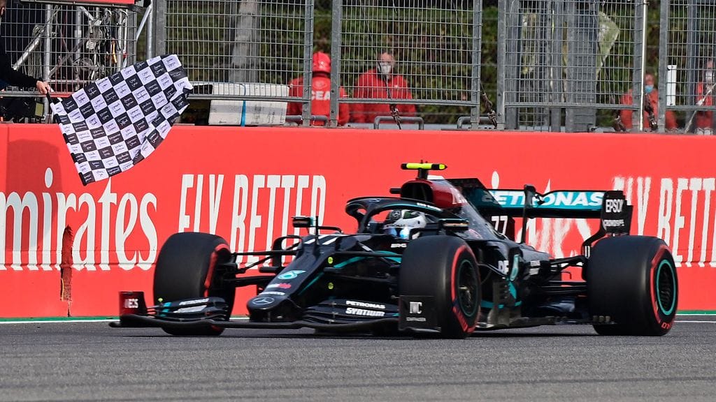 Valtteri Bottas oli Imolan F1-kisan toinen.