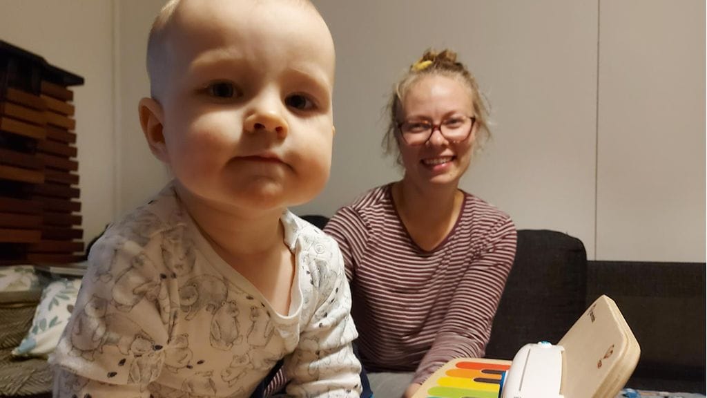 paula halme ja vauva