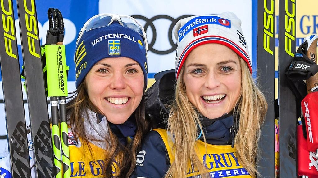 Therese Johaugin (oik.) kommentit hämmentävät Charlotte Kallaa.