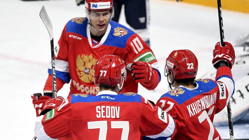 Venäjä on juhlinut torstain Suomi-ottelussa Karjala-turnauksessa.