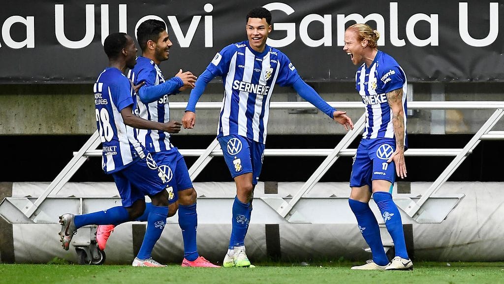 IFK Göteborg juhli sunnuntaina voittoa. Arkistokuva.