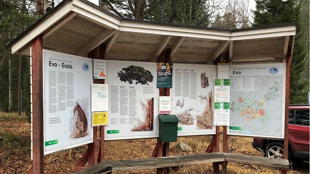 Evo, tuleva kansallispuistoalue