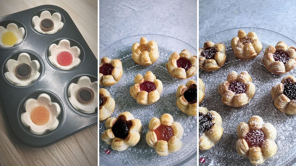 kukkatortut kukkajoulutortut joulutortut 2